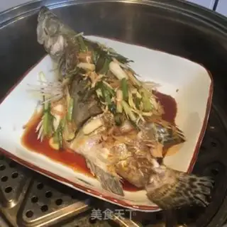 Make Steamed salmon step 3