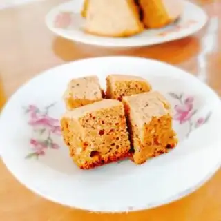 Make Red sugar date mud cake step 14
