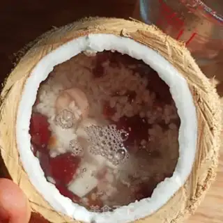 Make Coconut rice step 6