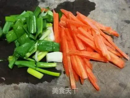 Make Celery carrot noodles step 4