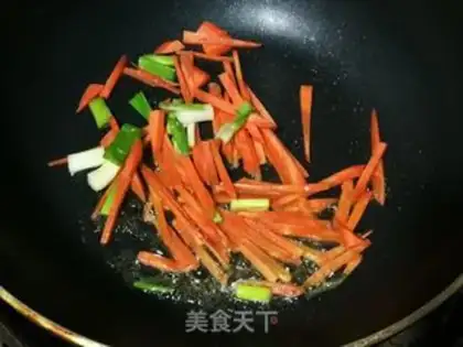 Make Celery carrot noodles step 5
