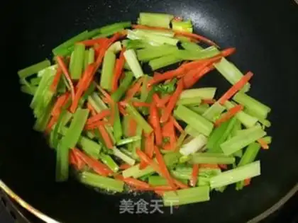 Make Celery carrot noodles step 6