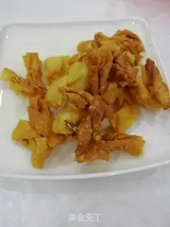 Make Skin-fried leaf step 6