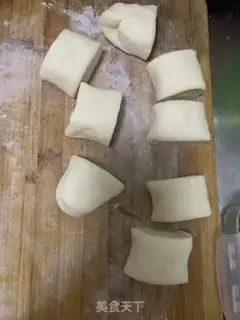 Make Bean tofu fan buns step 6