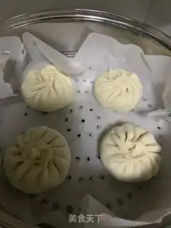 Make Bean tofu fan buns step 9