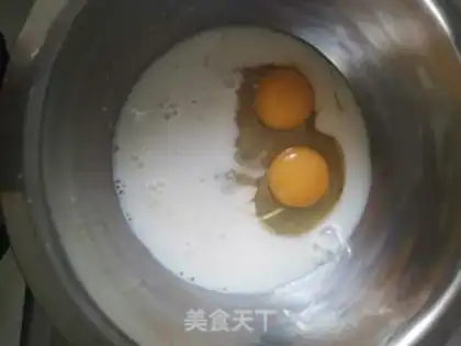 Make Cream-cup step 1