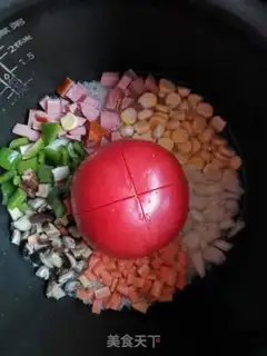 Make Red lazier rice step 2