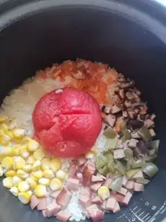 Make Red lazier rice step 3