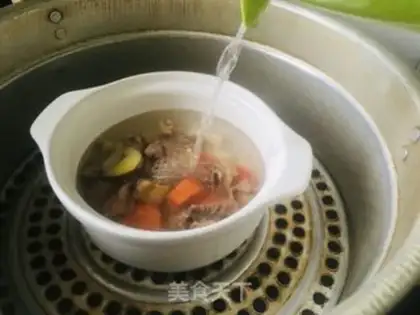 Make Mountain medicine carrot chicken soup step 5