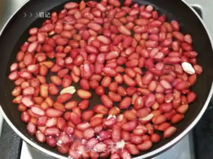 Make Black Bean, black Sesame Peach Maple step 1