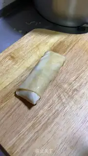 Make Spring rolls step 6
