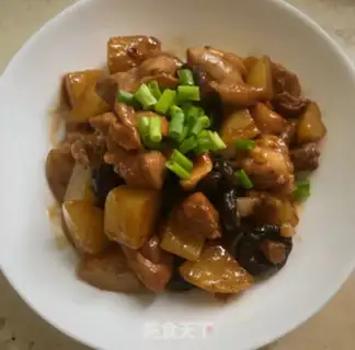 Make Potato mushroom chicken step 12
