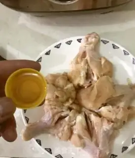 Make Red chicken legs step 1