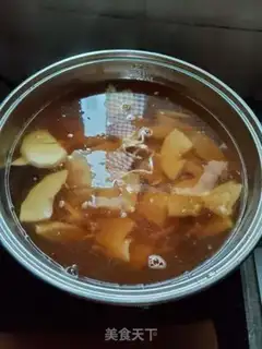 Make Snack-dry squid soup step 3