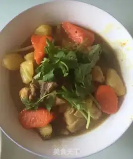 Make Curry chicken step 4