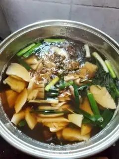 Make Snack-dry squid soup step 5