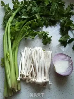 Make Mushroom onion celery step 0