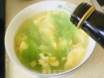 Make Fried egg soup step 6