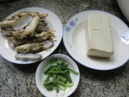 Make The tofu of the toads step 0
