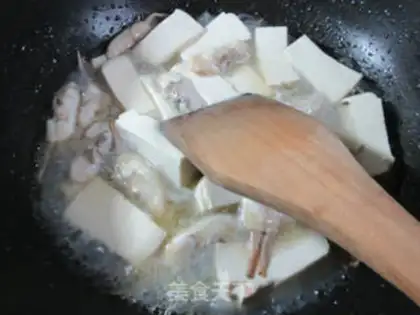 Make The tofu of the toads step 5