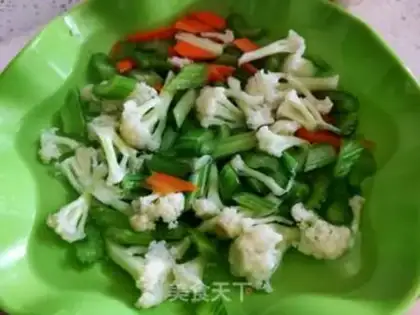 Make Frozen vegetables step 4