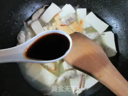 Make The tofu of the toads step 6