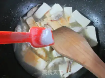 Make The tofu of the toads step 7
