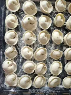 Make Cream egg dumplings step 6
