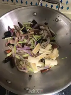 Make Fire squid shavings step 6