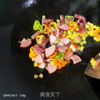 Make Pineapple rice step 5