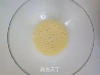 Make Sesame ham pancakes step 1