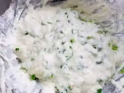 Make Onion waffles step 5