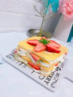Make Strawberry lasagna step 8