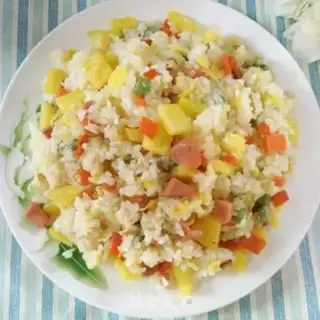 Make Pineapple rice step 9