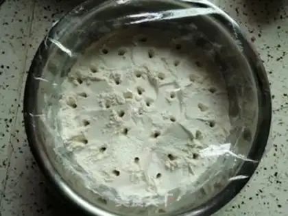 Make Homemade low-banded flour step 2