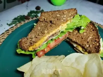 Make Bacon sandwich step 4
