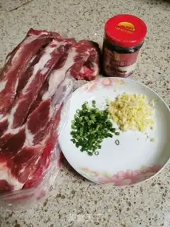 Make Bread the ribs step 0