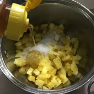 Make Pineapple cheesecake step 2