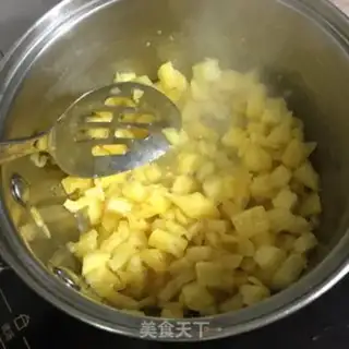 Make Pineapple cheesecake step 3