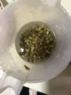 Make Sour peas step 1