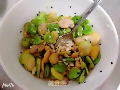 Make Cold-smelling beans step 1