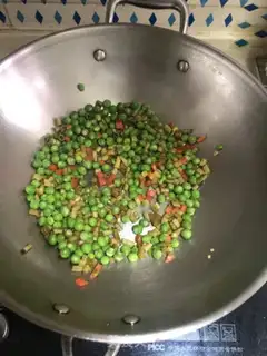 Make Sour peas step 4