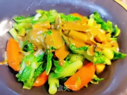 Make Sesame sauce cabbage step 3