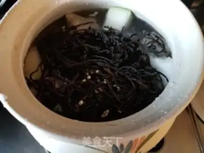Make Poofmelon algae soup step 5