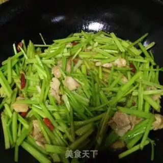 Make Five-flower celery step 3