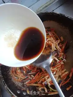 Make Fish chicken silk step 9