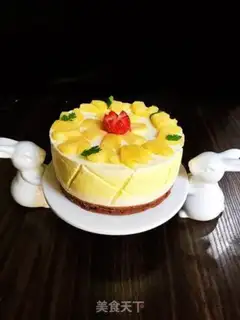 Make Pineapple cheesecake step 16