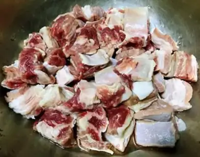 Make Spicy oxen noodles step 1