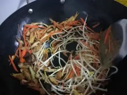 Make Green bean noodles step 9
