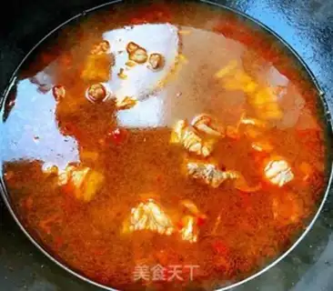 Make Spicy oxen noodles step 7